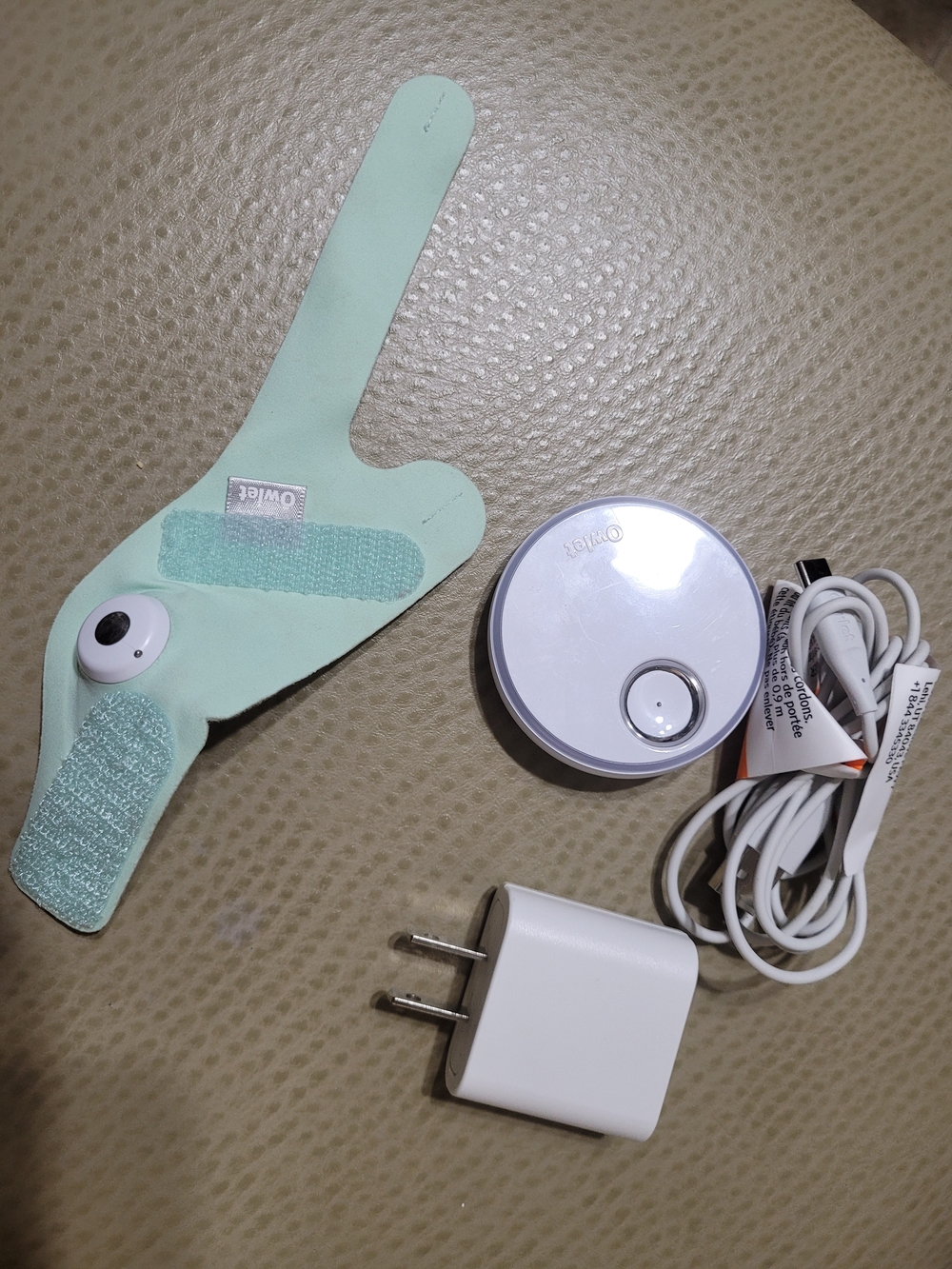 Mint Smart Sock with Monitor Charging Base and Charger